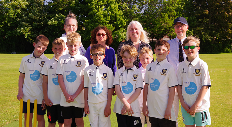 Abbeyfield become Ferring Colts’ new cricket shirt sponsor